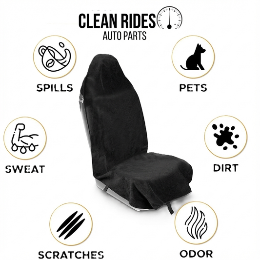 best way to protect your car seats is with this car seat towel cover. 