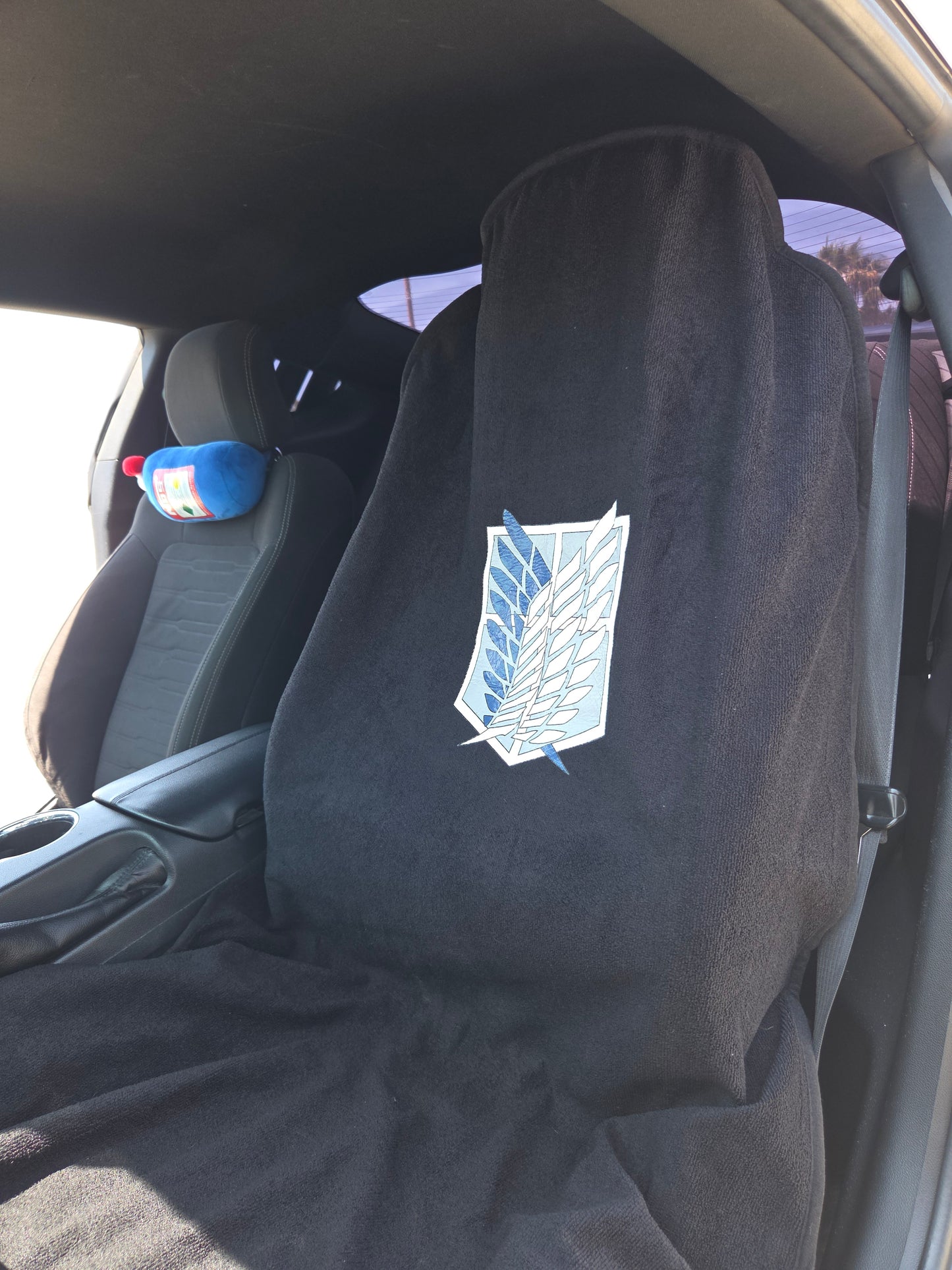 Attack on Titan Scout Car Seat Towel Cover Microfiber - Clean Rides Auto Parts