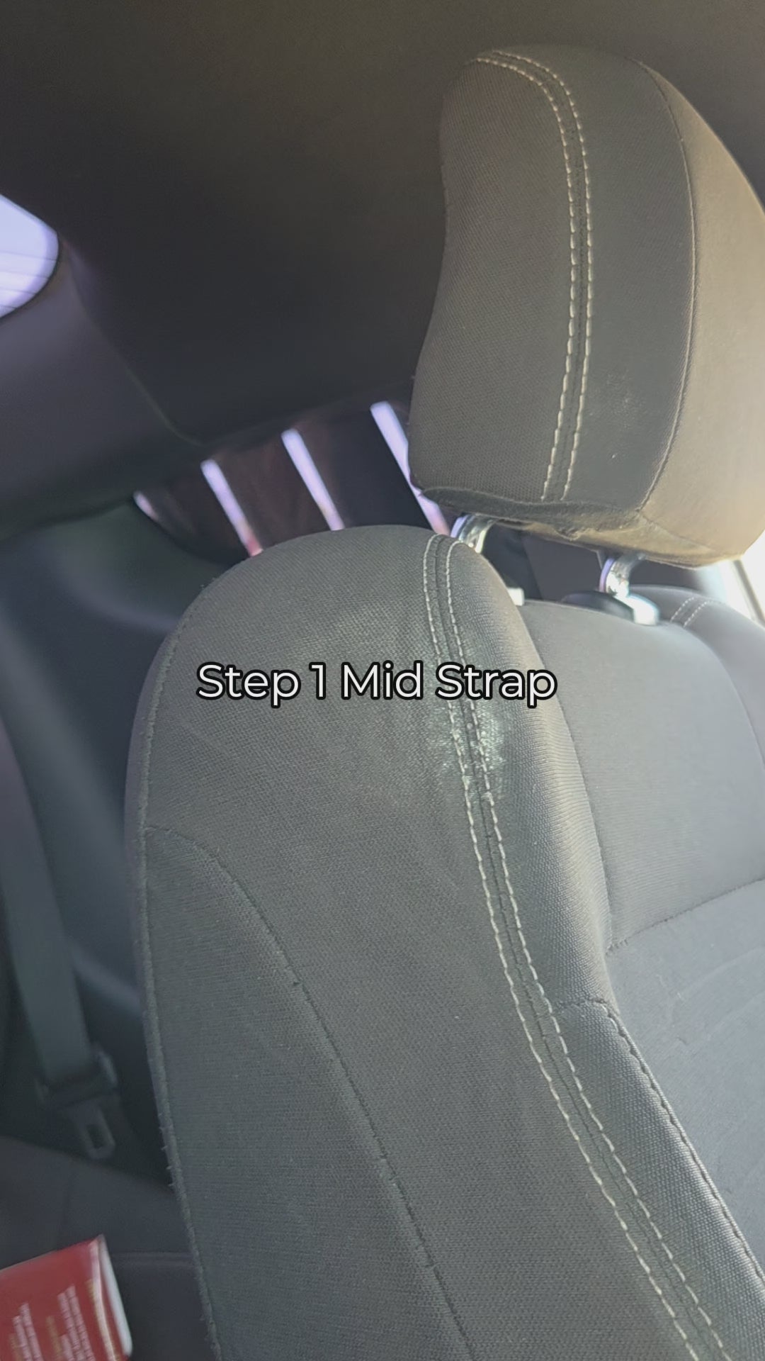 how to install clean rides car seat cover towel with headrest pocket for non slipping car seat cover.